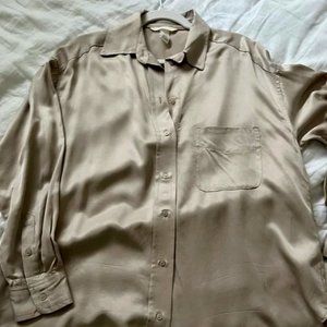 Satin shirt XL